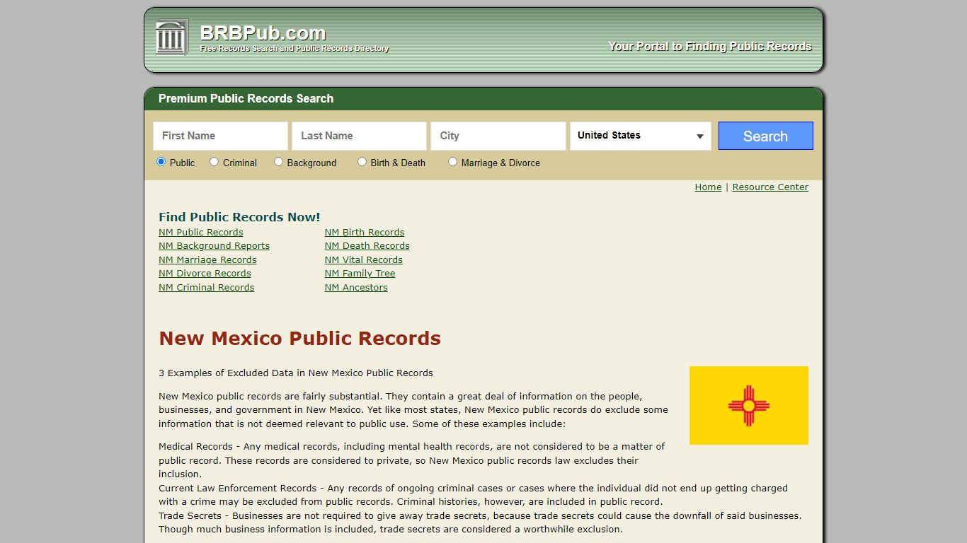 Free New Mexico Public Records | Search Criminal and Civil Court ...